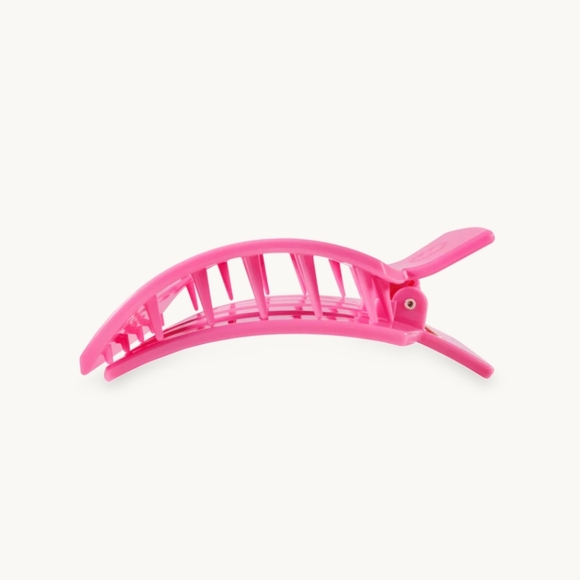 NEW RELEASE!! Teletie Paradise PINK Large Flat Square Clip| Pain Free| NEW W Tag - Picture 3 of 4